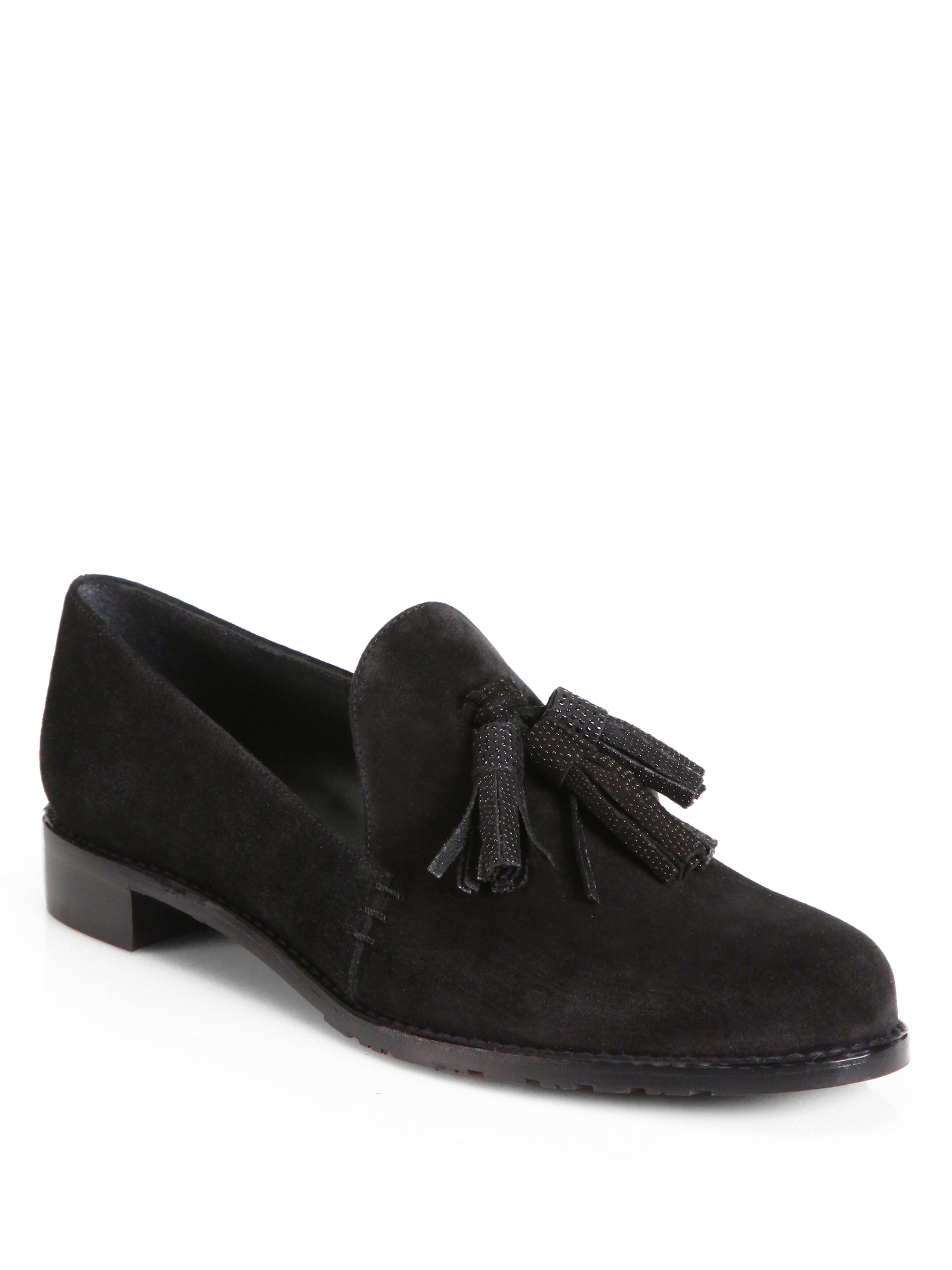 Stuart weitzman tassel loafers Clearance