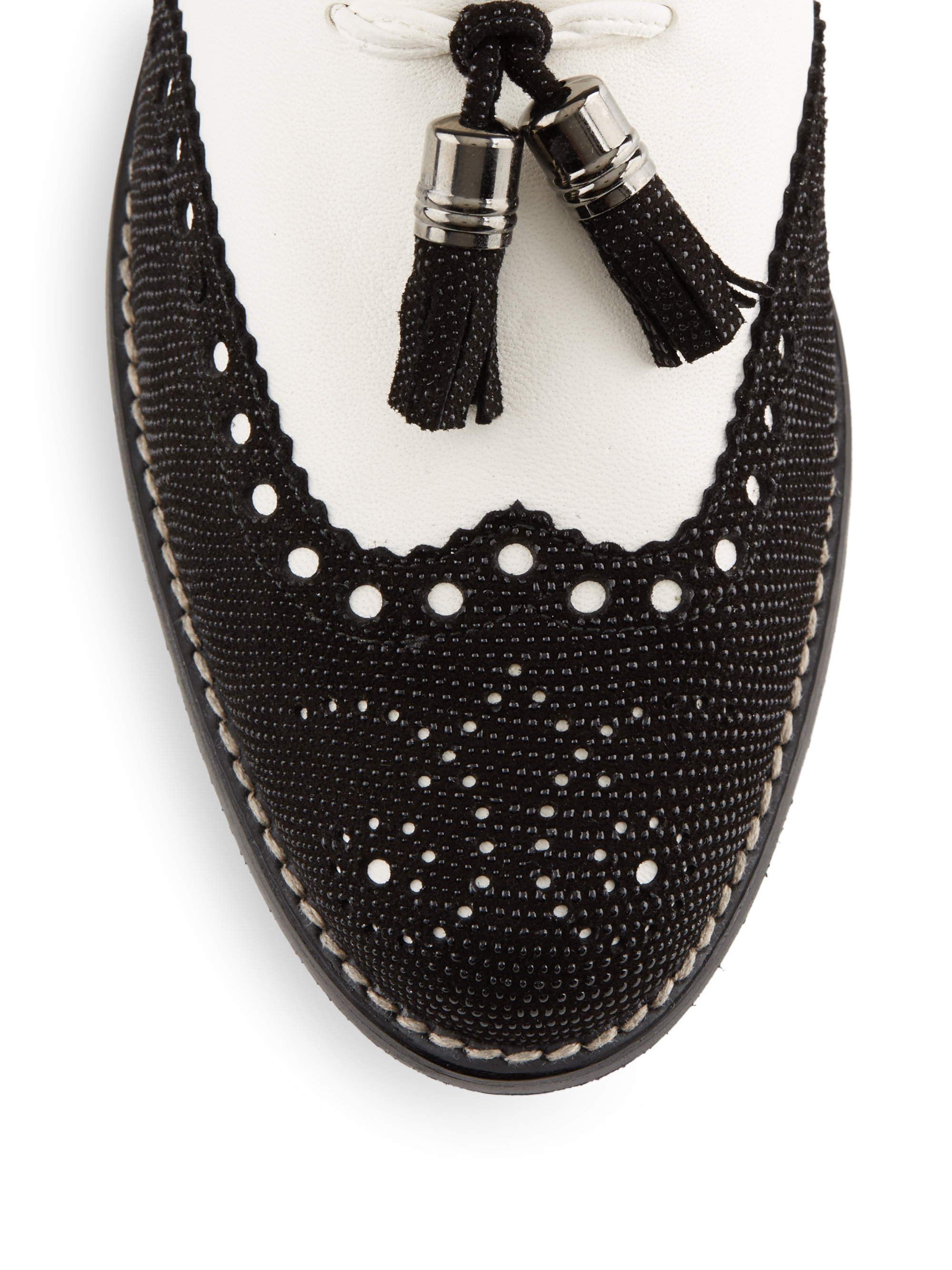 stuart weitzman brogues