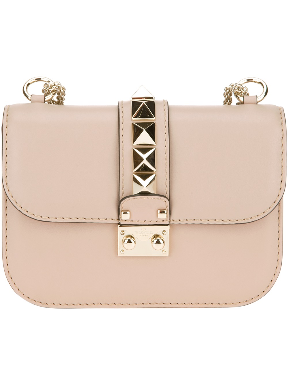 valentino rockstud clutch sale