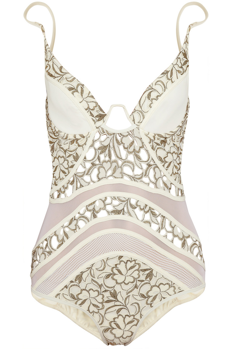 Zimmermann Good Love Embroidered Swimsuit and Coverup in White Lyst