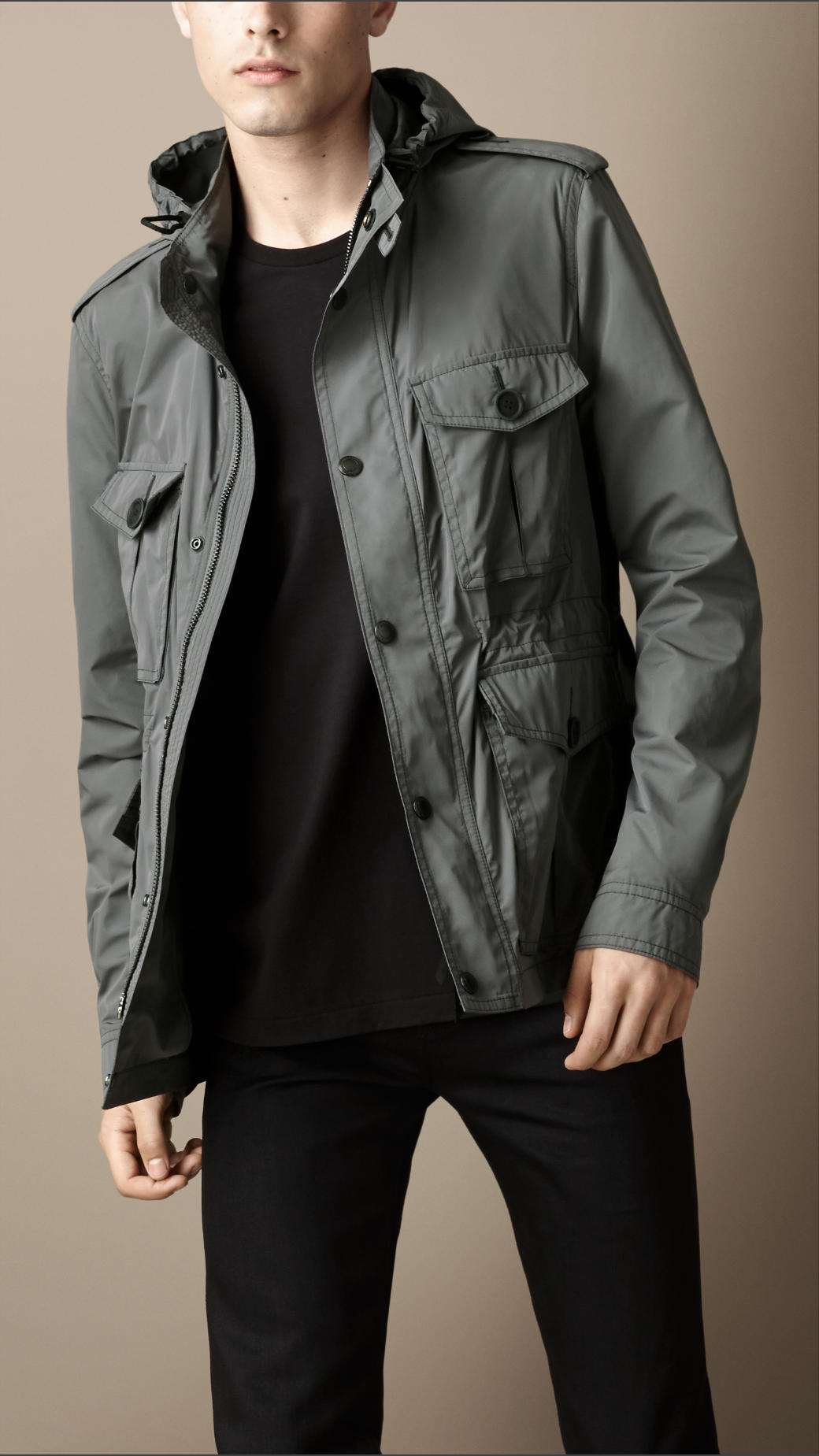 burberry light jacket men's
