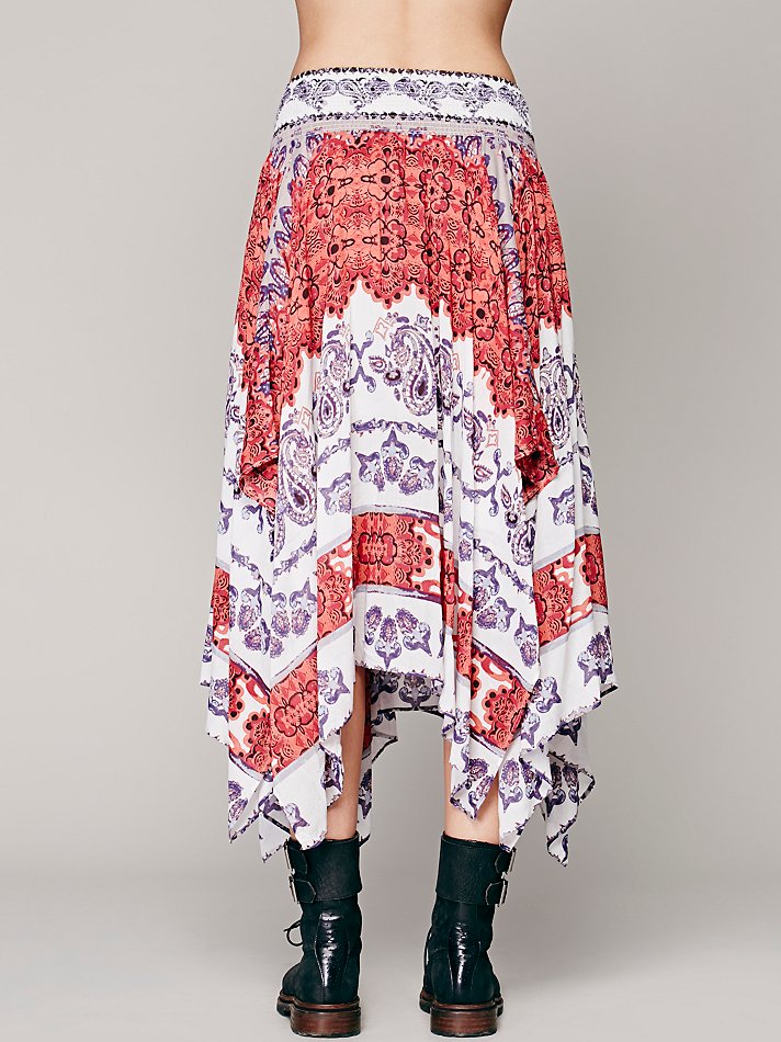 Free People Tribal Fly Away Skirt Lyst