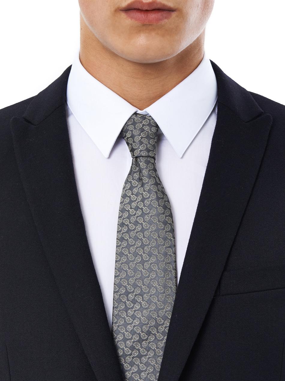 grey gucci tie