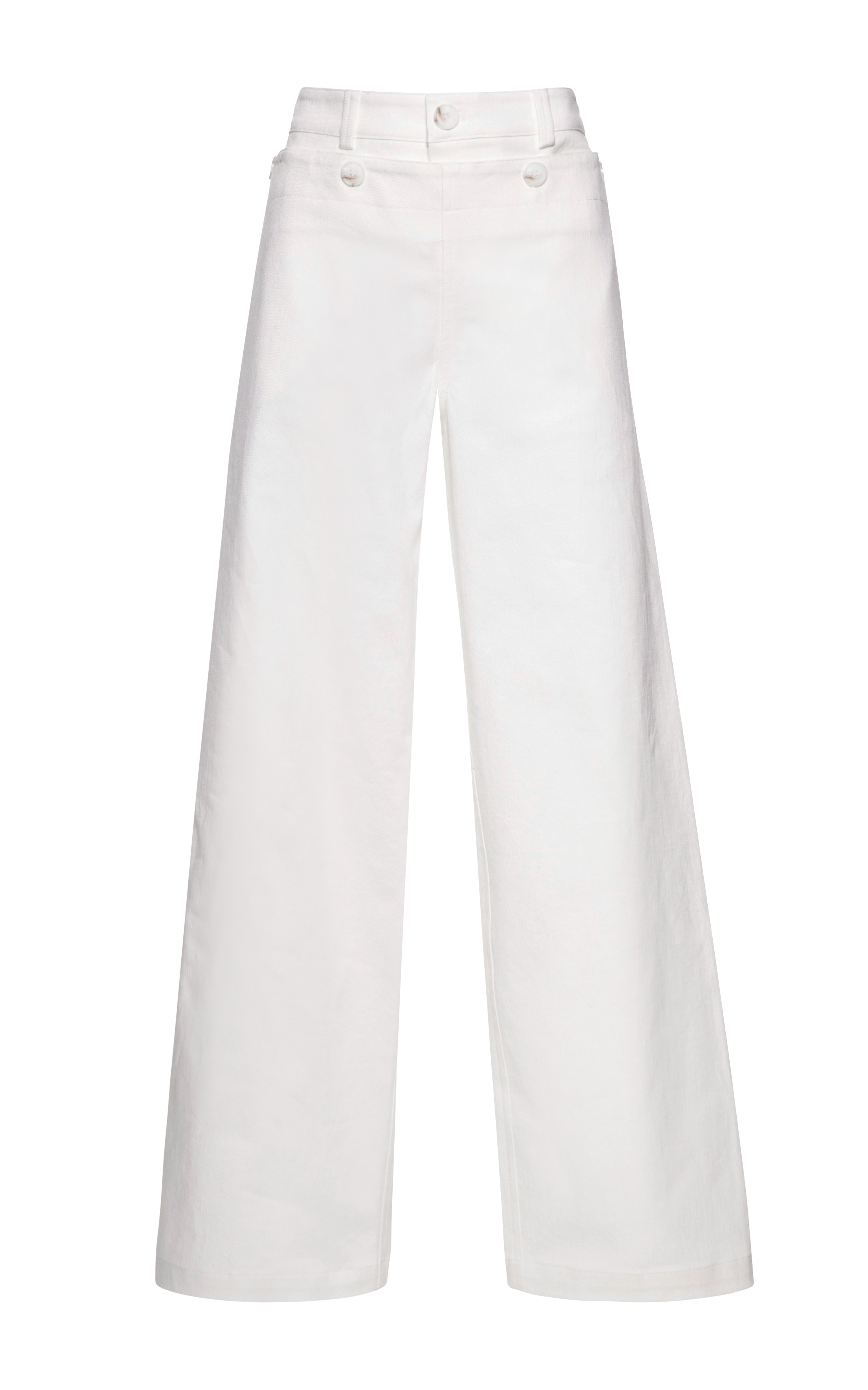 white sailor pants - Pi Pants