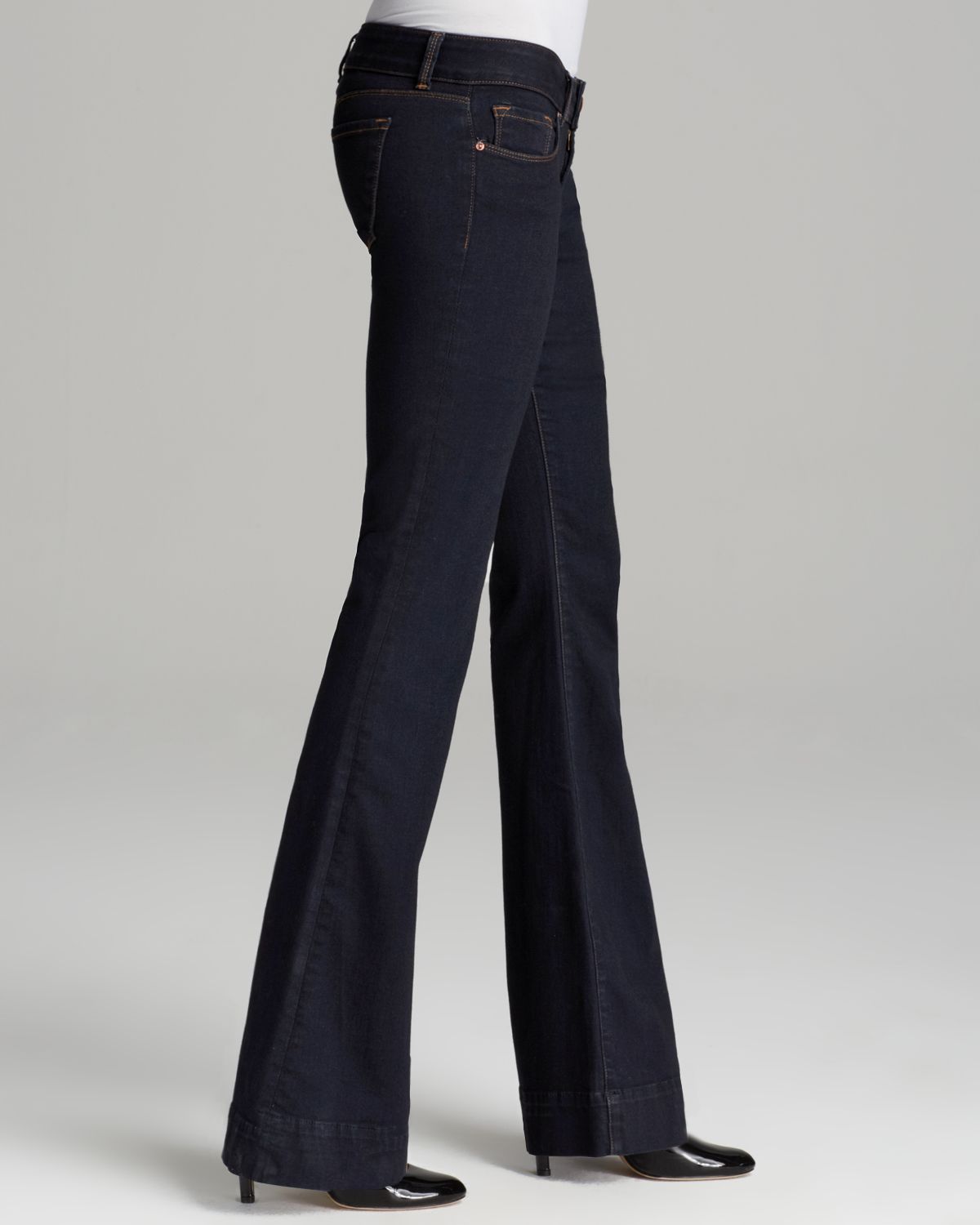 J Brand Jeans Love Story Flare in Aura in Blue |