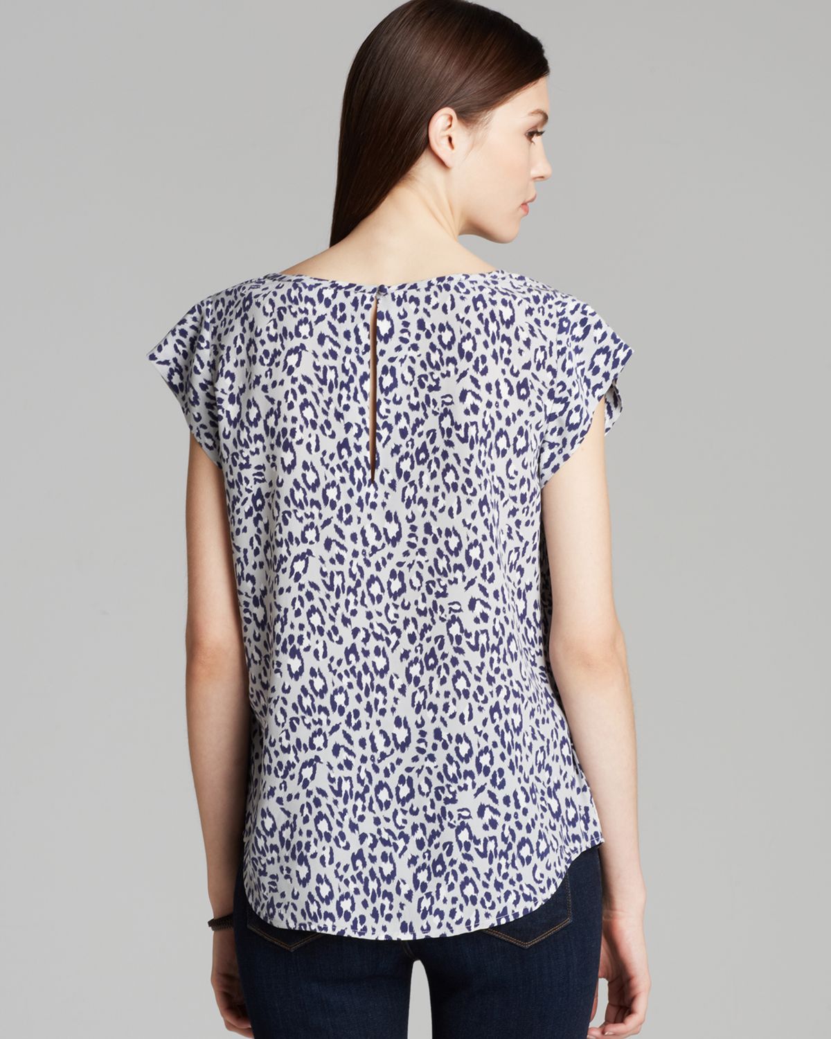 joie rancher silk top