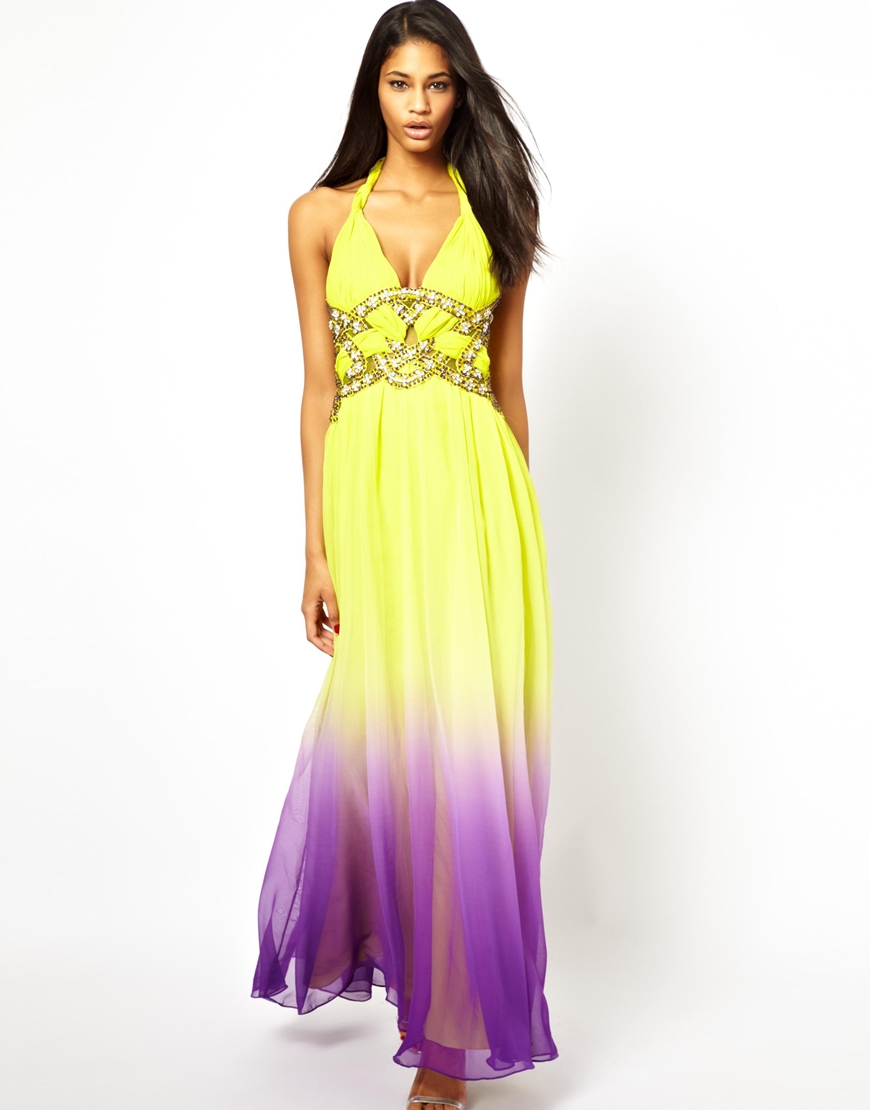 Forever unique yellow dress Clearance