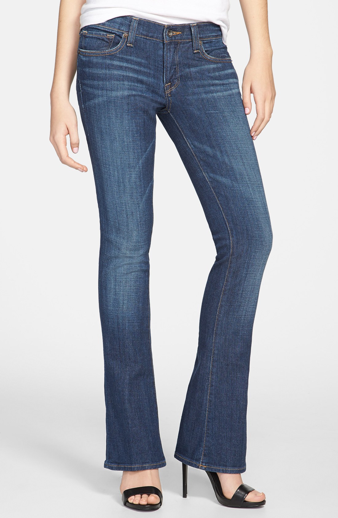 Lucky Brand Charlie Baby Bootcut Jeans in Blue (Medium Salvage) | Lyst