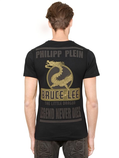 philipp plein bruce lee t shirt