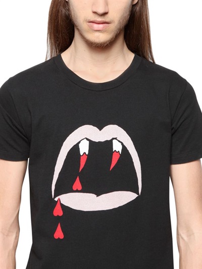 saint laurent vampire t shirt