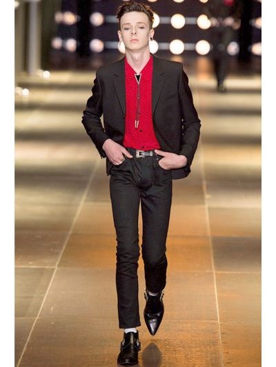 Saint Laurent Triangle Printed Silk 