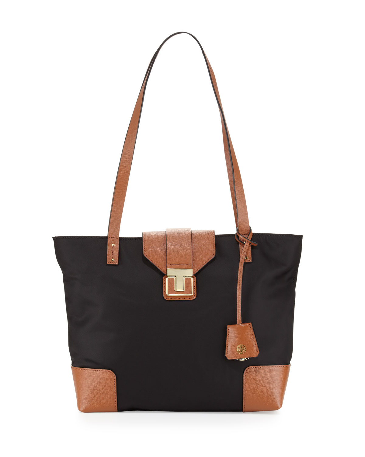 Tory Burch Penn Mini Tote Bag Black Lyst