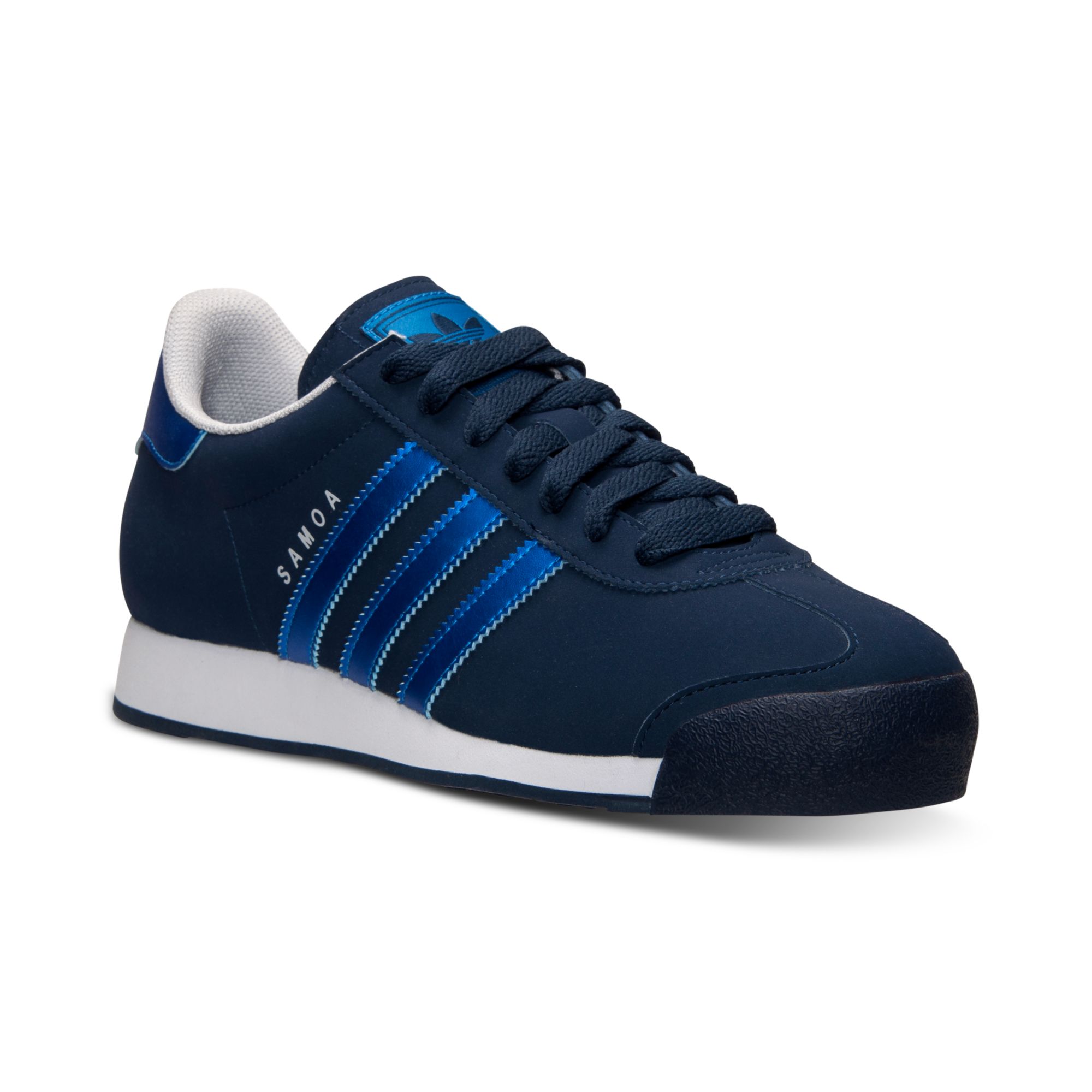 adidas Men'S Samoa Casual Sneakers From Finish Line in Navy/Blue/White (Blue)  for Men - Lyst