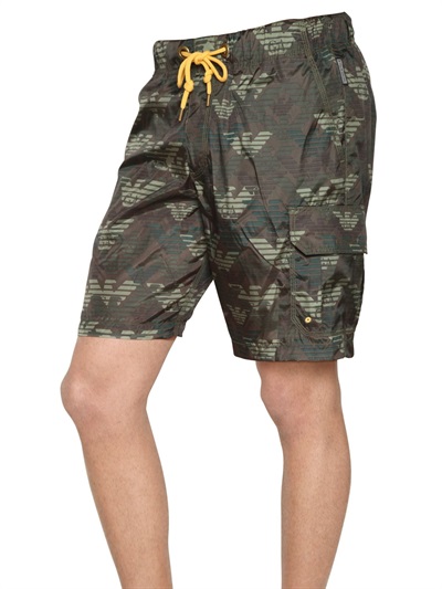 armani jeans swim shorts