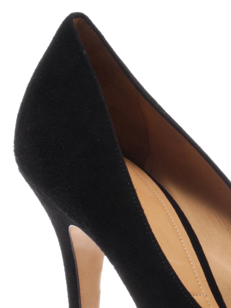 Isabel Marant Poppy Suede Pumps Black Lyst