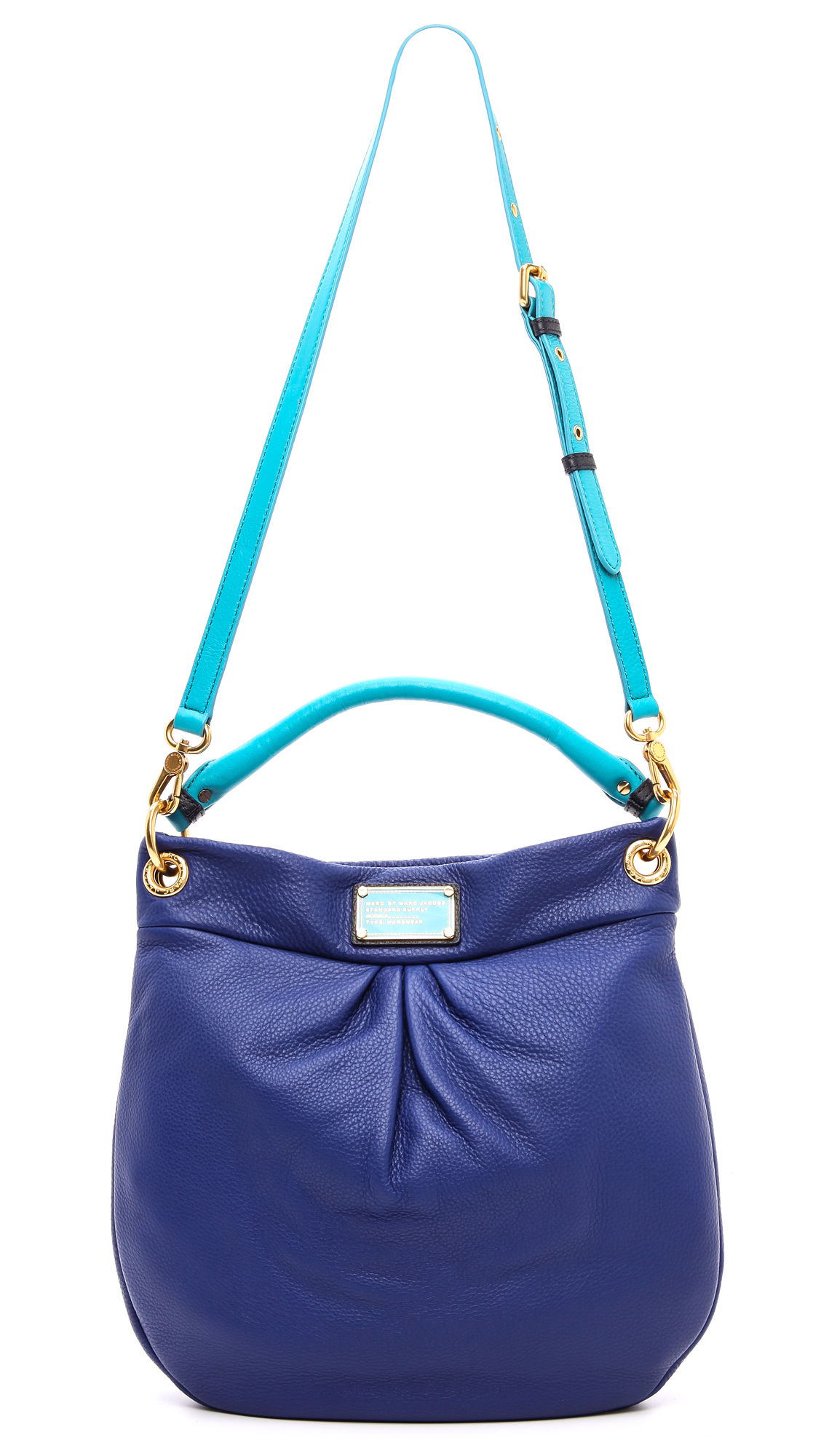 Lyst - Marc by marc jacobs Classic Q Colorblock Hillier Hobo - Bright ...