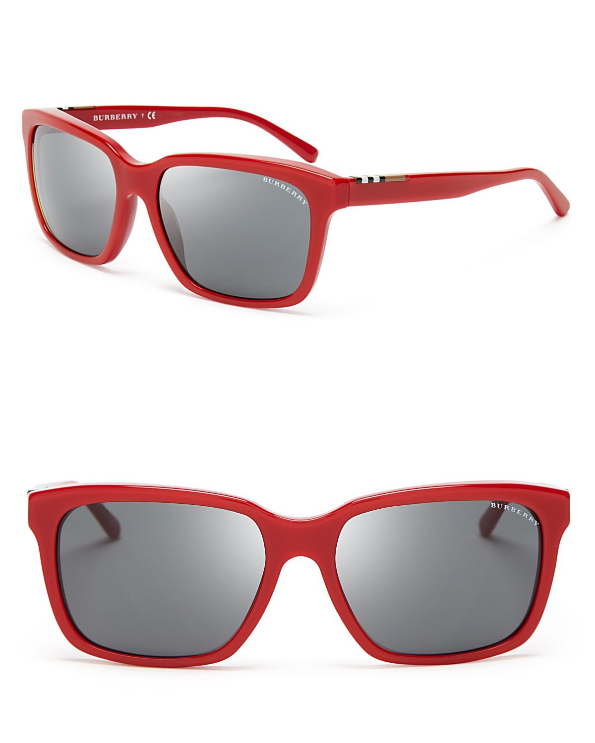red burberry sunglasses - 53% OFF 
