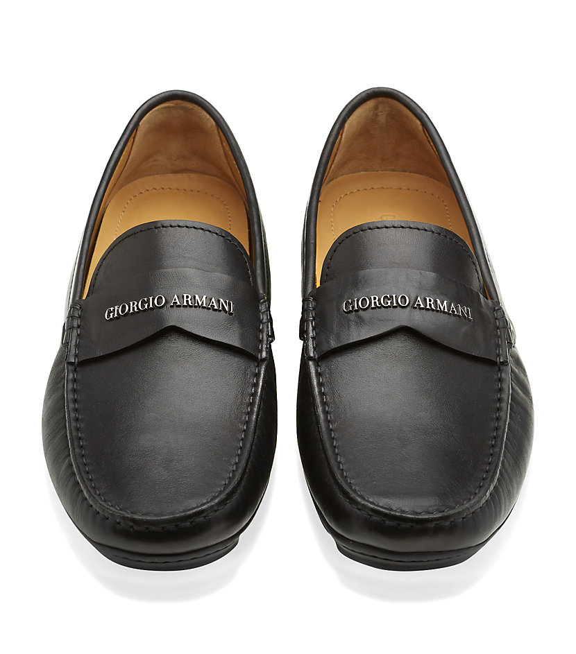 giorgio armani driving shoes