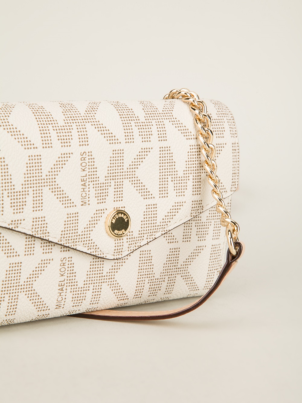 Lyst Michael Michael Kors Crossbody Phone Case in White