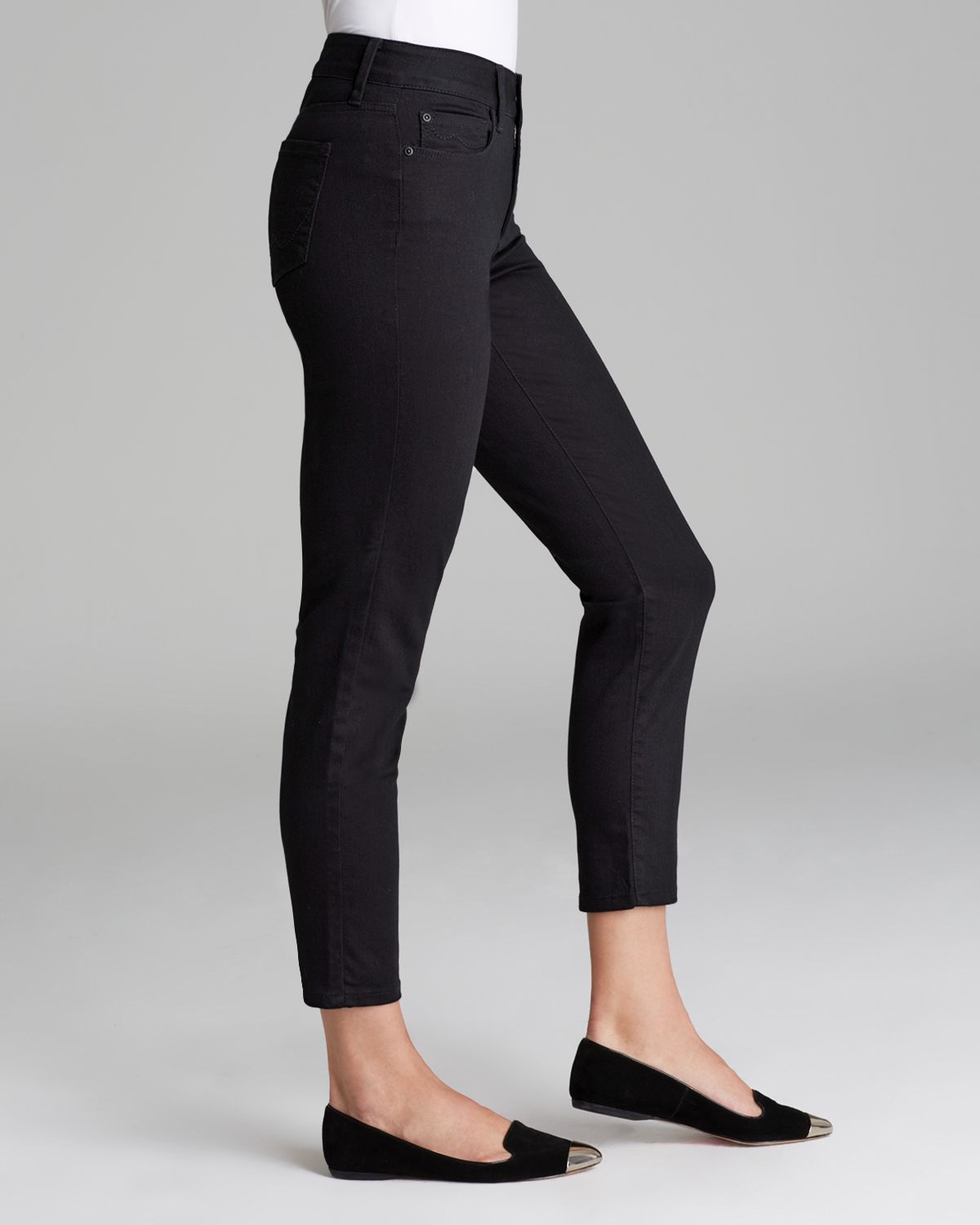 ankle black jeans