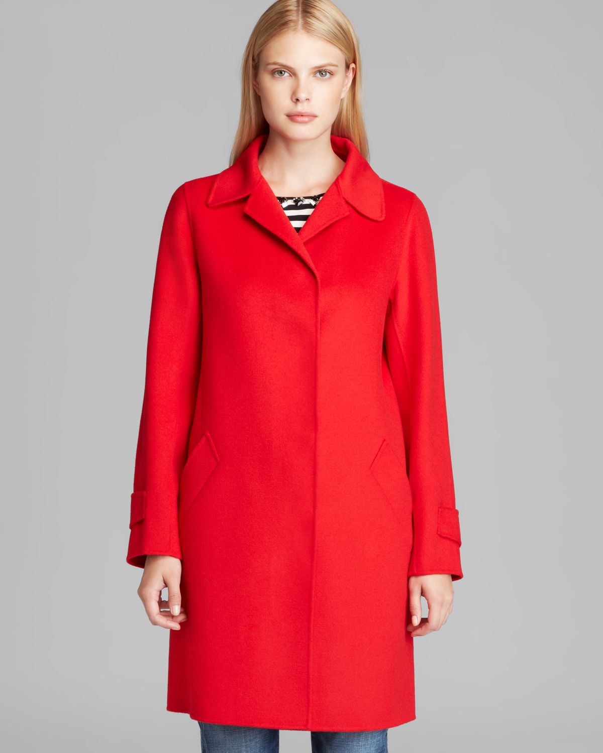 Lyst Weekend By Maxmara Coat Artu in Red