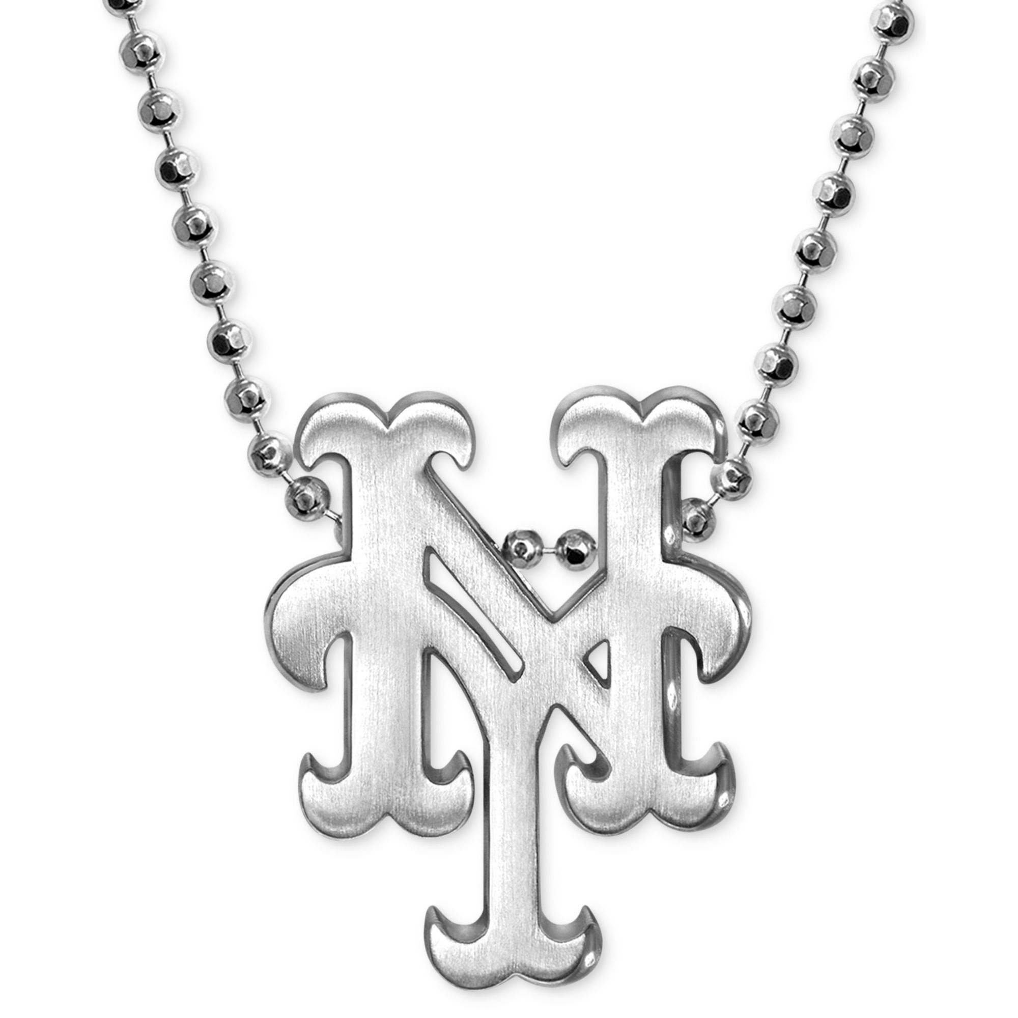 Lyst - Alex Woo Mlb Collection By Sterling Silver New York Mets Pendant