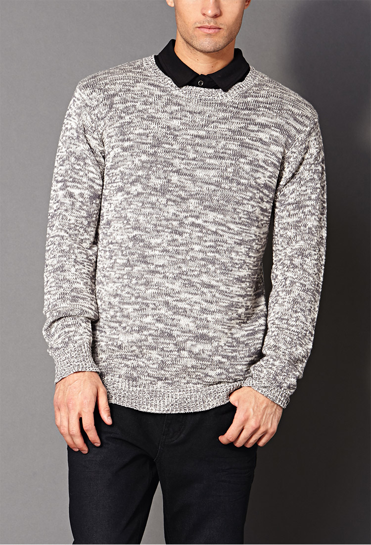 crew neck sweater with t shirt