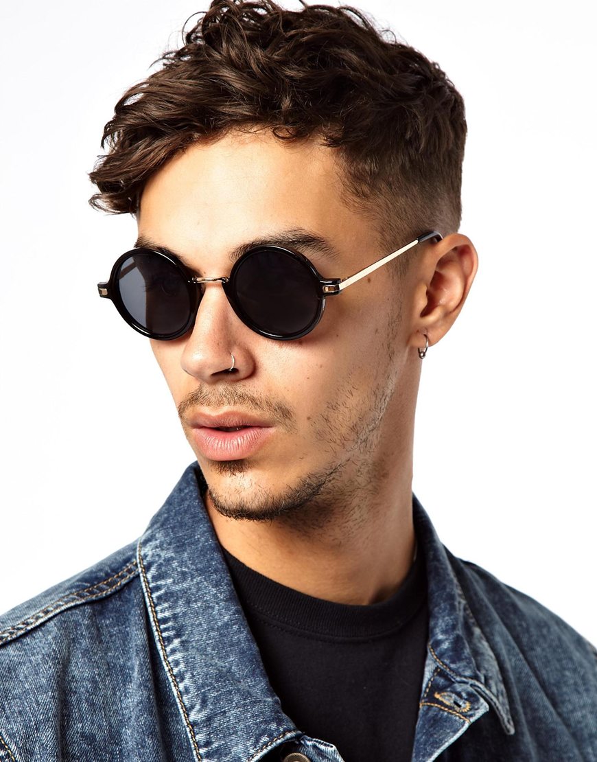 big round sunglasses