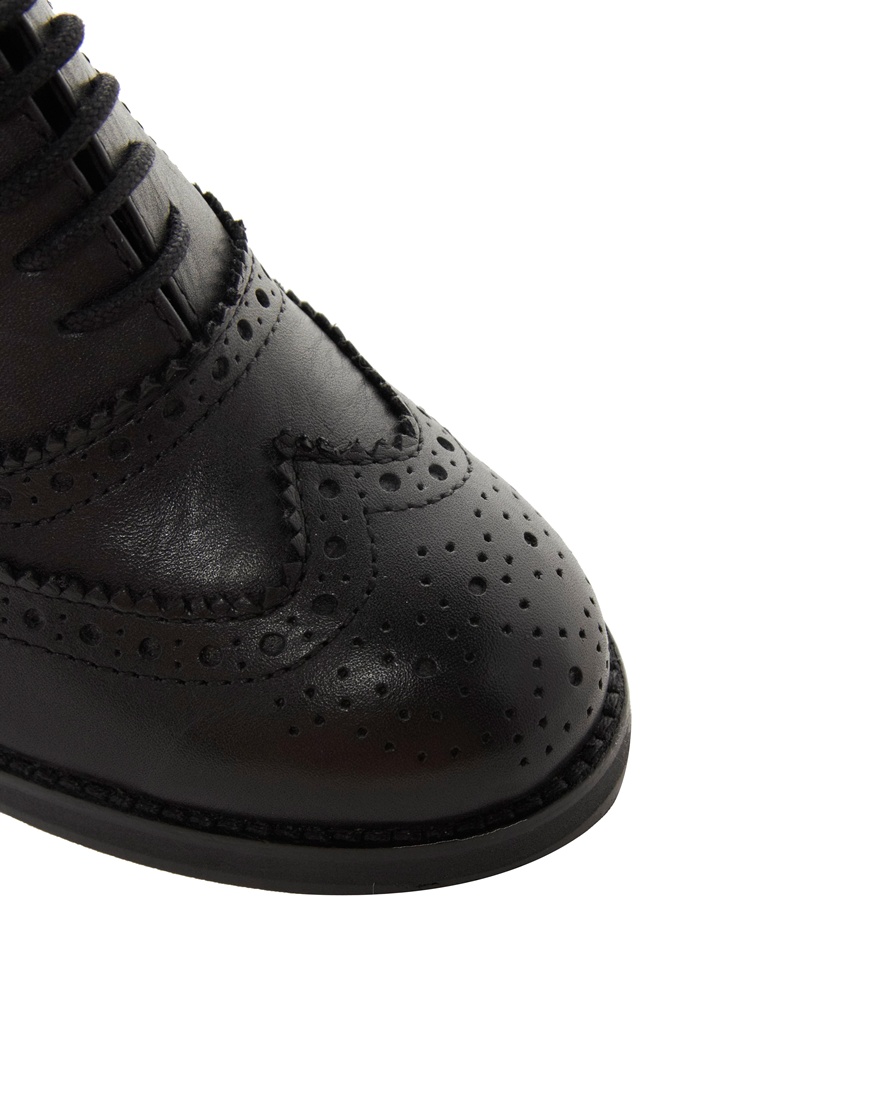 small heeled brogues