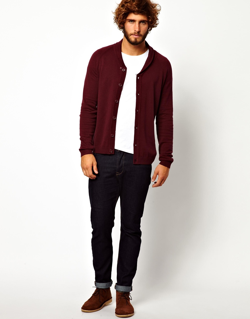 men's cardigans asos