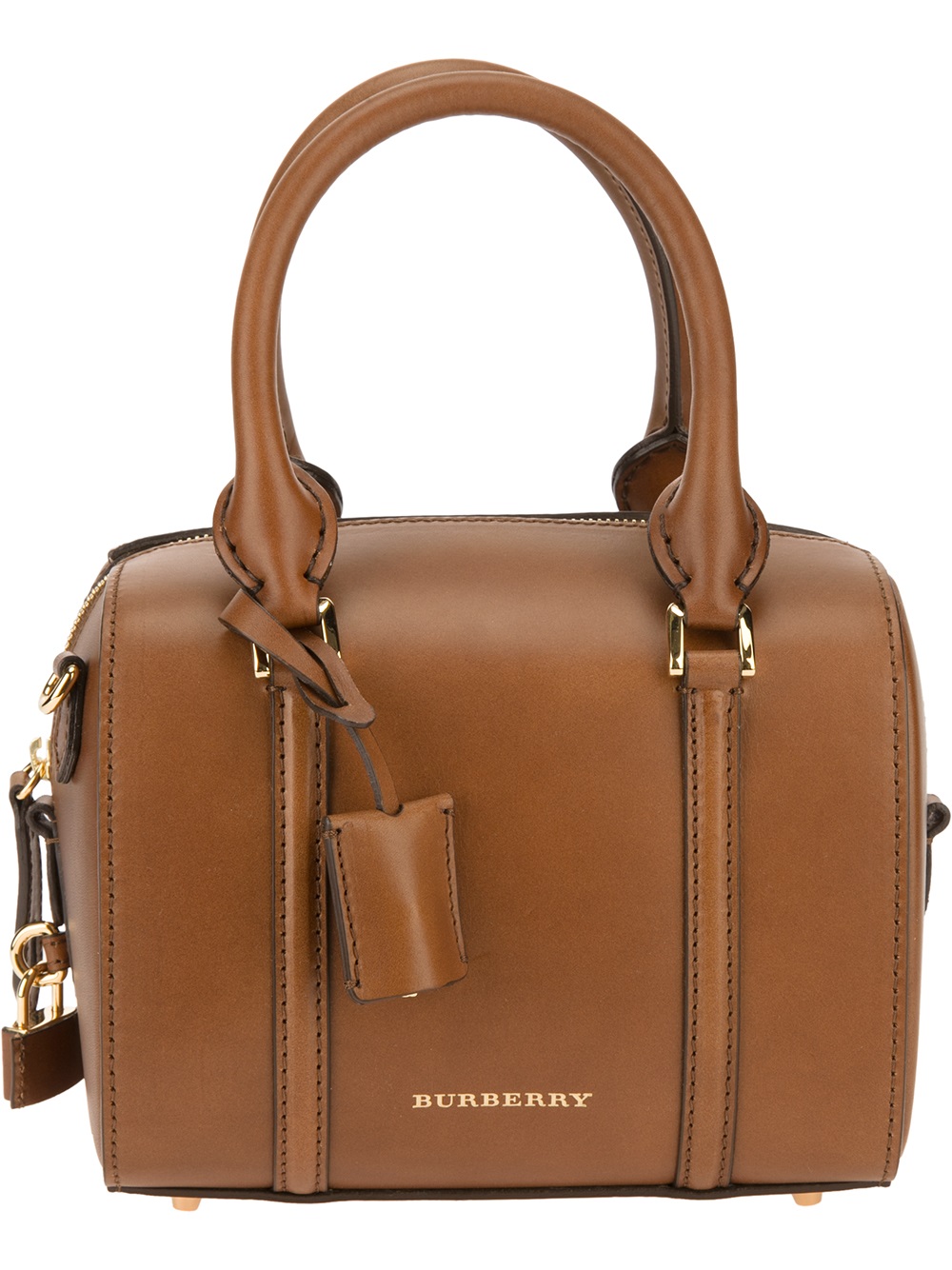 Burberry Sartorial Bowling Bag in Brown Lyst