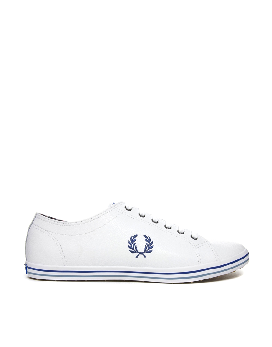 Fred Perry Kingston Leather Plimsolls 