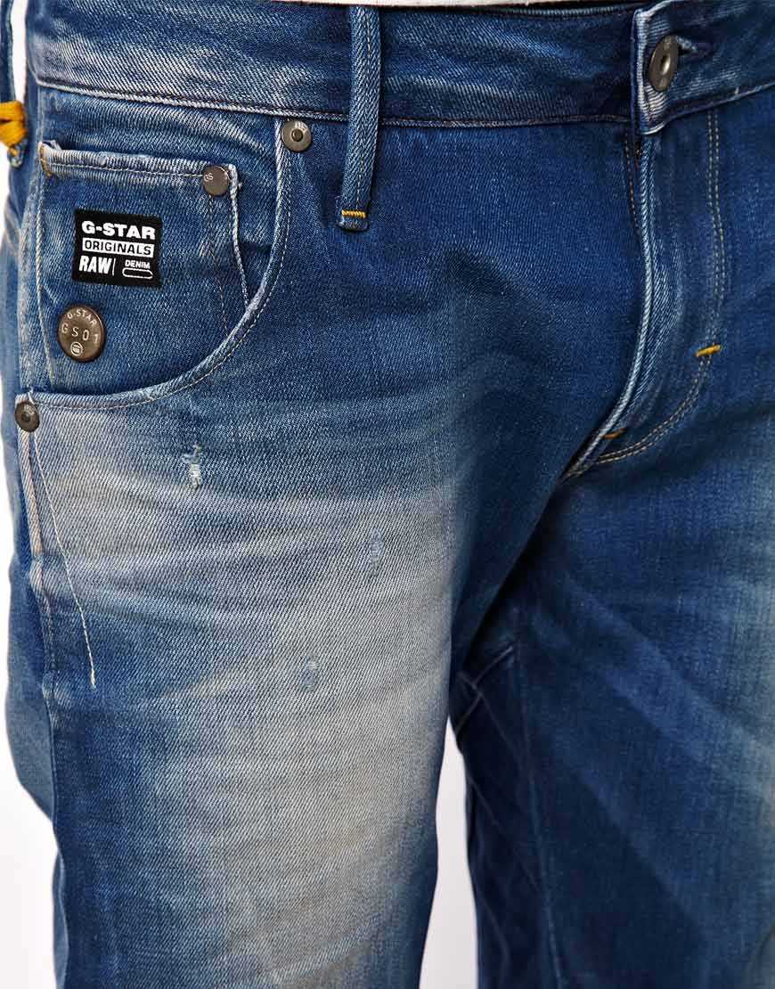 G-Star RAW G Star Jeans Arc 3d Slim Medium Aged Denim - Blue for Men - Lyst