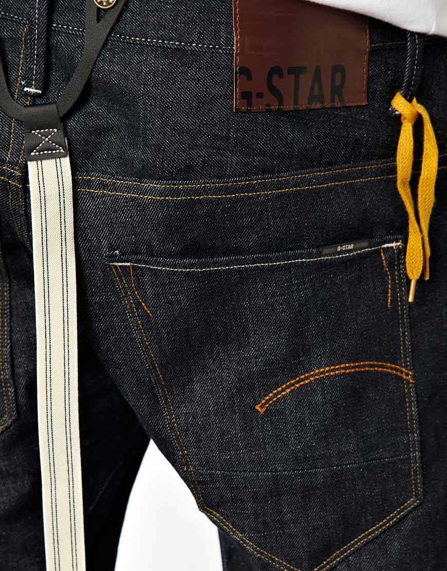 G-Star RAW G Star Jeans Arc 3d Slim with Suspenders Light Aged in Blue for  Men | Lyst