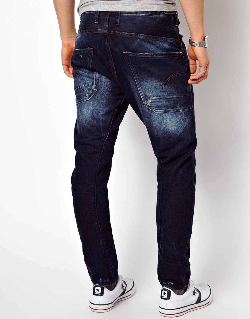 Lyst - G-Star Raw G Star Jeans Davin 3d Loose Tapered Medium Aged in ...