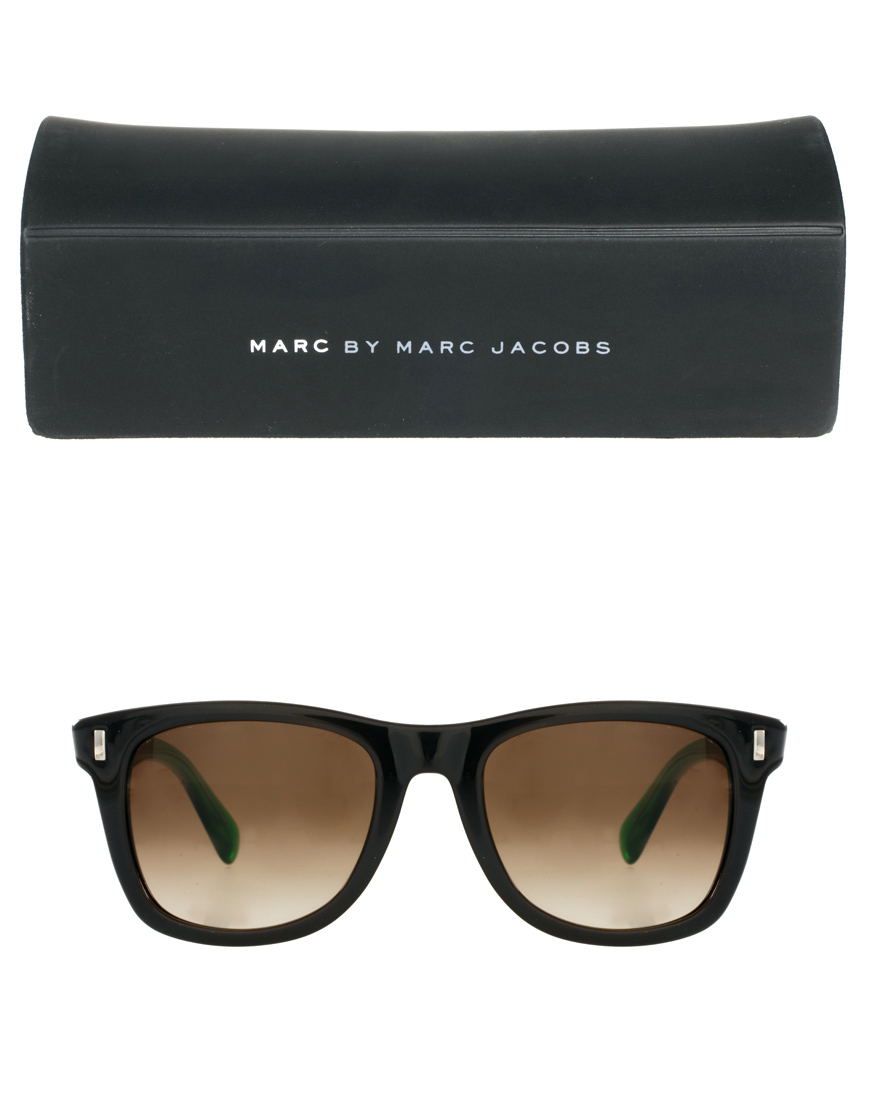 Marc By Marc Jacobs Marc By Marc Jacobs Wayfarer Sunglasses in Brown for  Men - Lyst