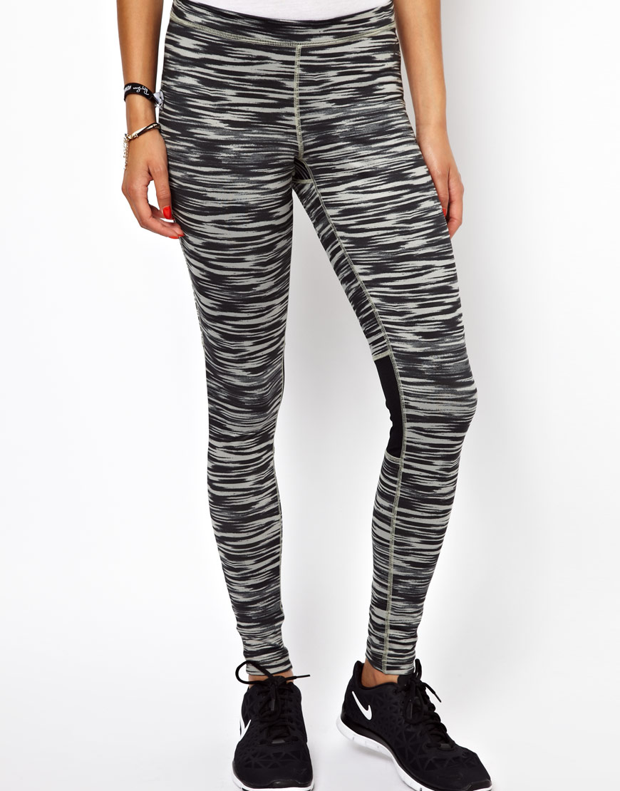 nike striped leggings