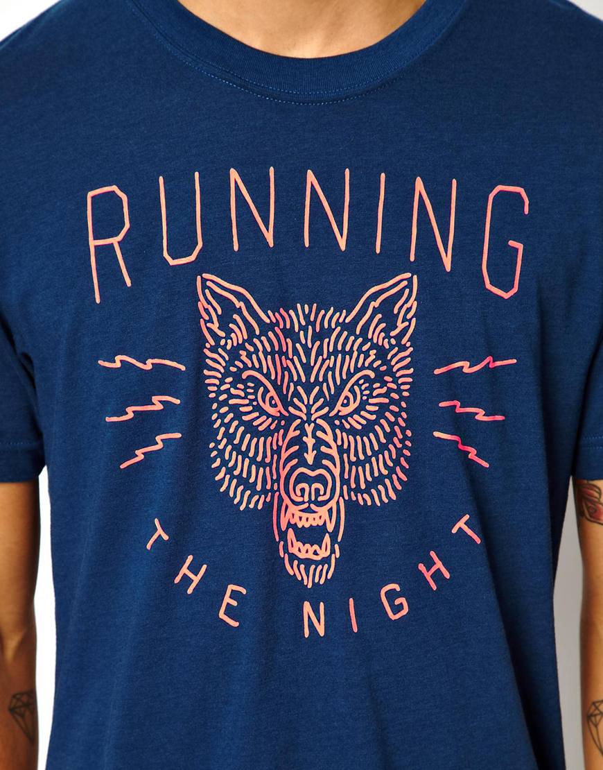 nike running the night t shirt