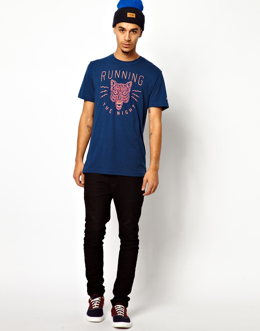 nike running the night t shirt