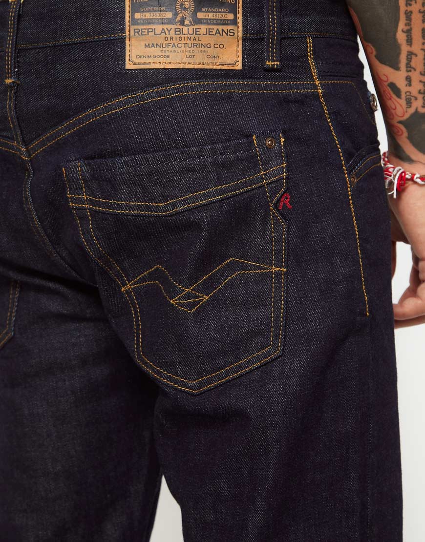replay jimi bootcut mens jeans