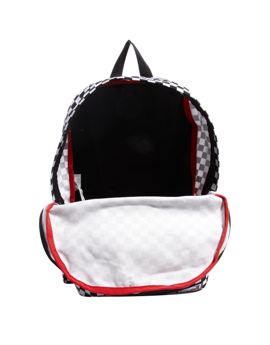 Vans Checkerboard Hello Kitty Backpack in White - Lyst