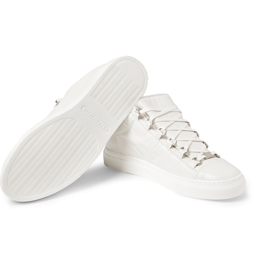 balenciaga low sneakers white