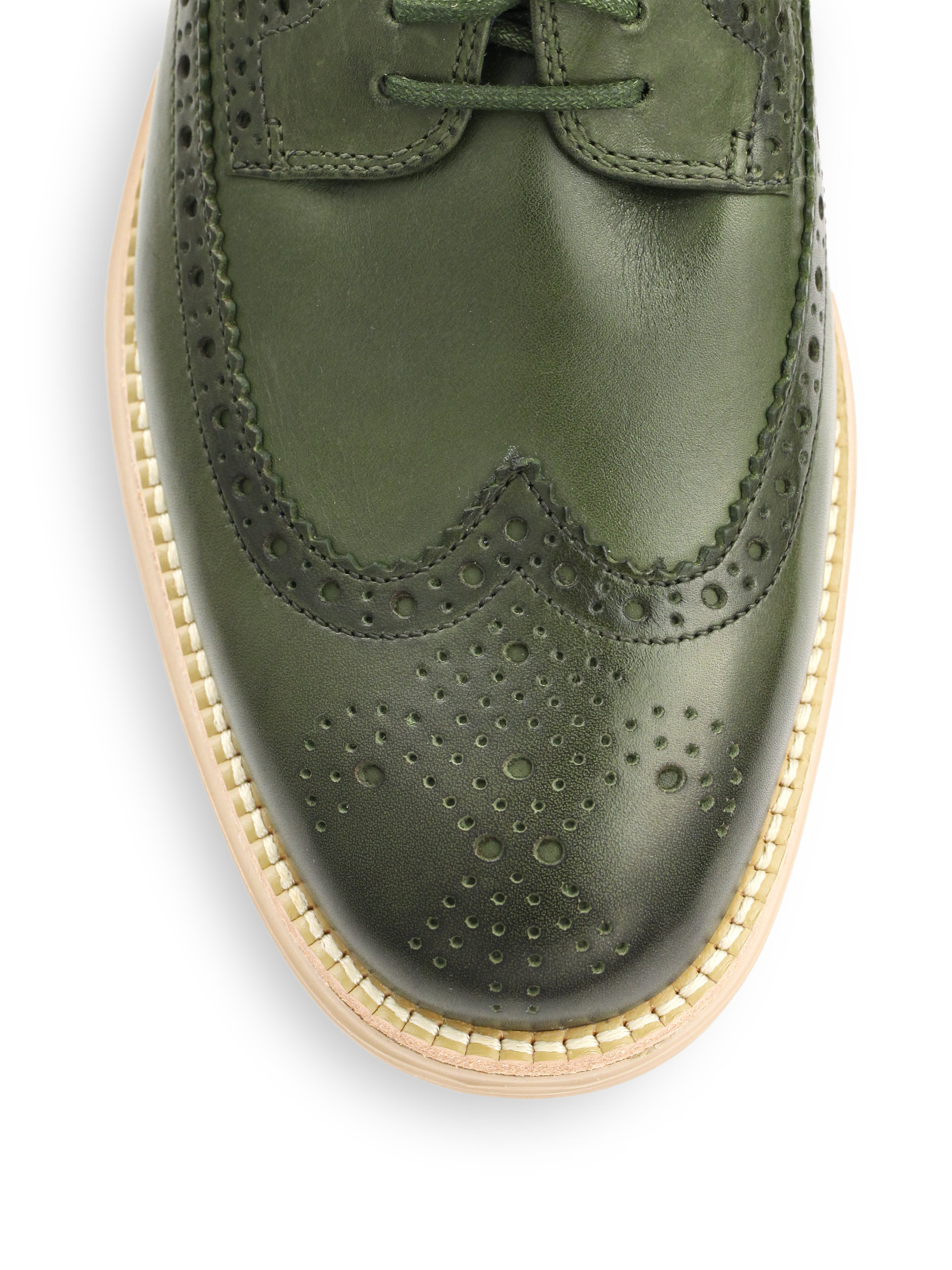 green cole haan shoes