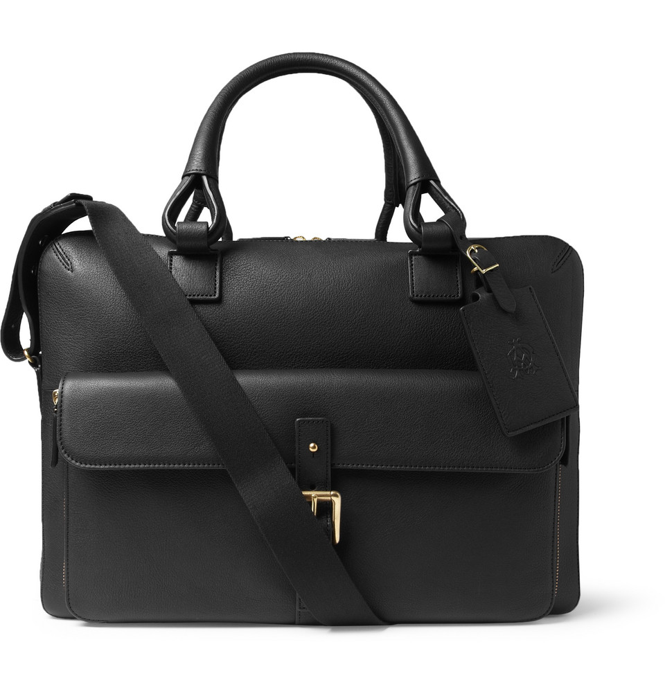 Lyst - Dunhill Bladon Leather Holdall Bag in Black for Men