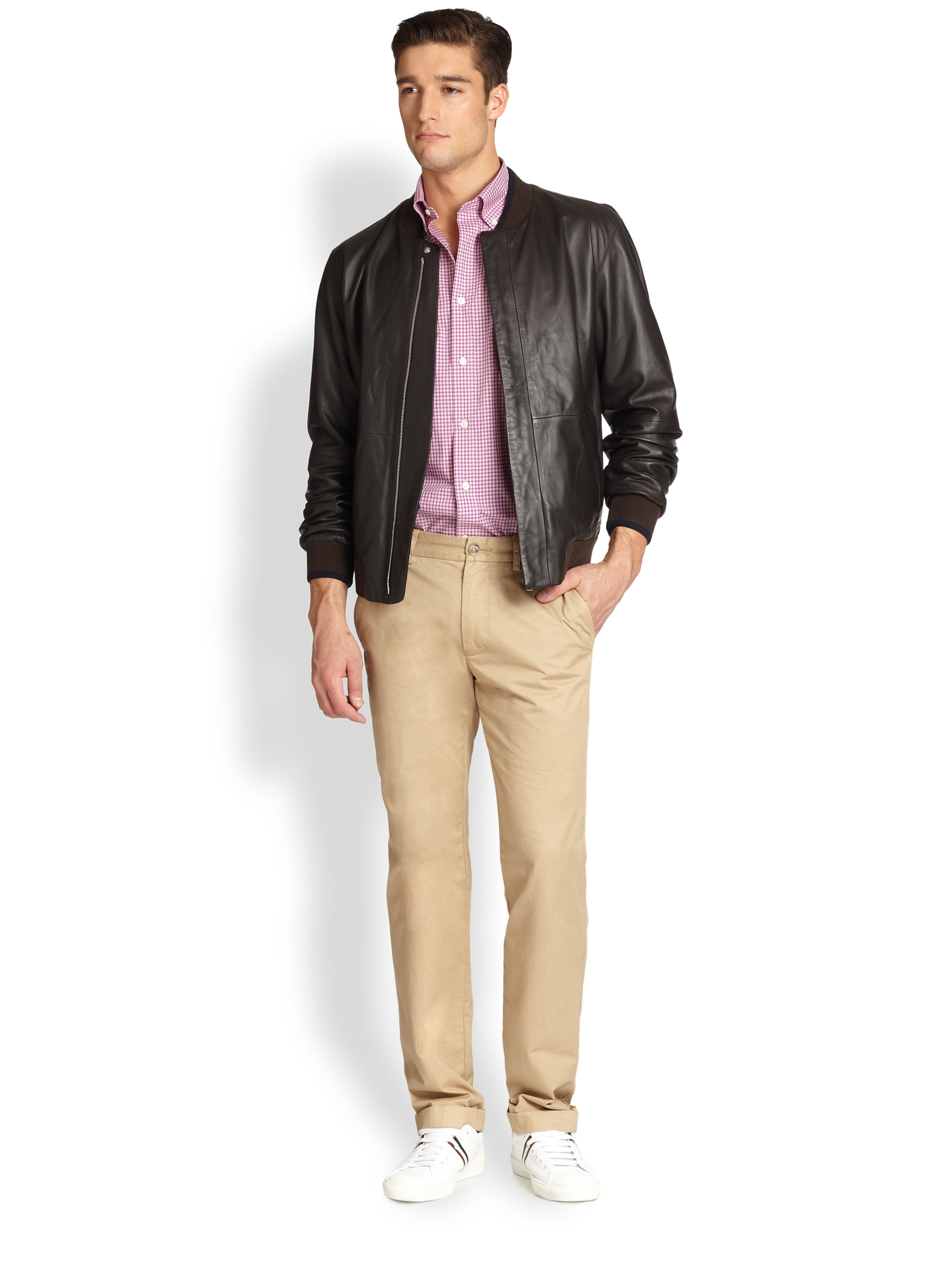 faconnable bomber jacket