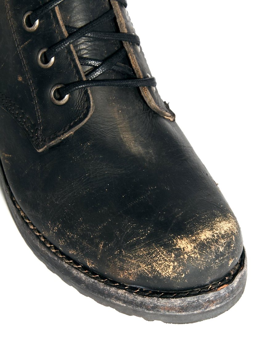 frye combat lace up