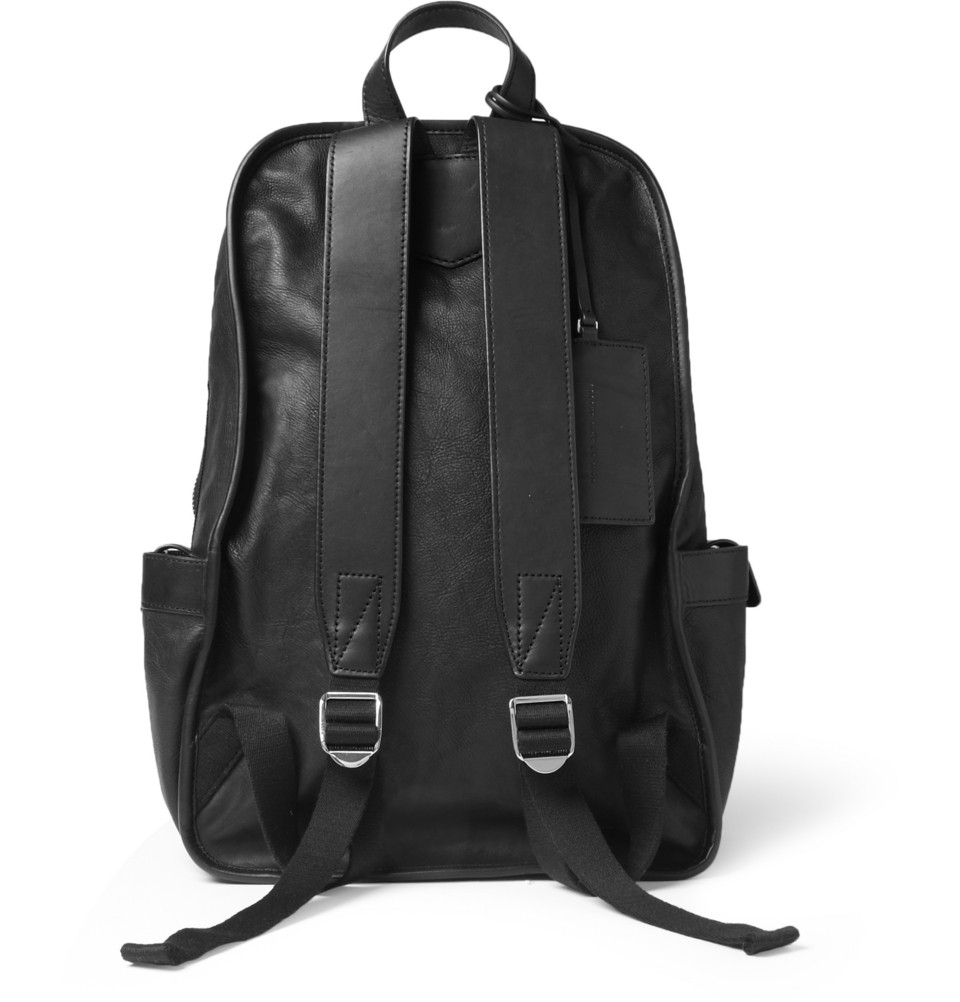 Lyst - Marc By Marc Jacobs Leather Backpack in Black for Men