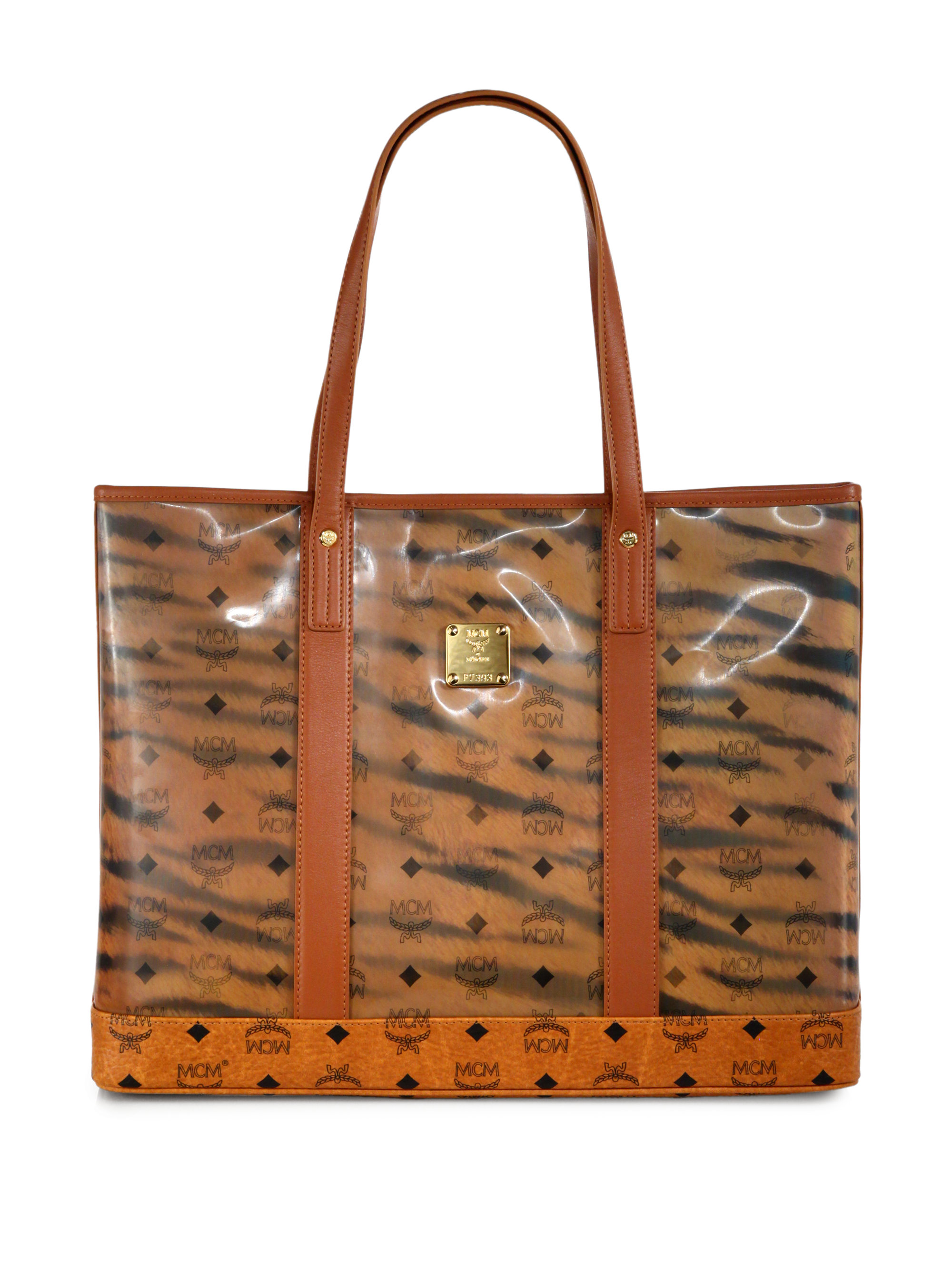 mcm monogram tote