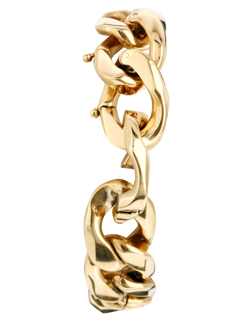 Michael Kors Slim Runway Gold Watch in Metallic - Lyst