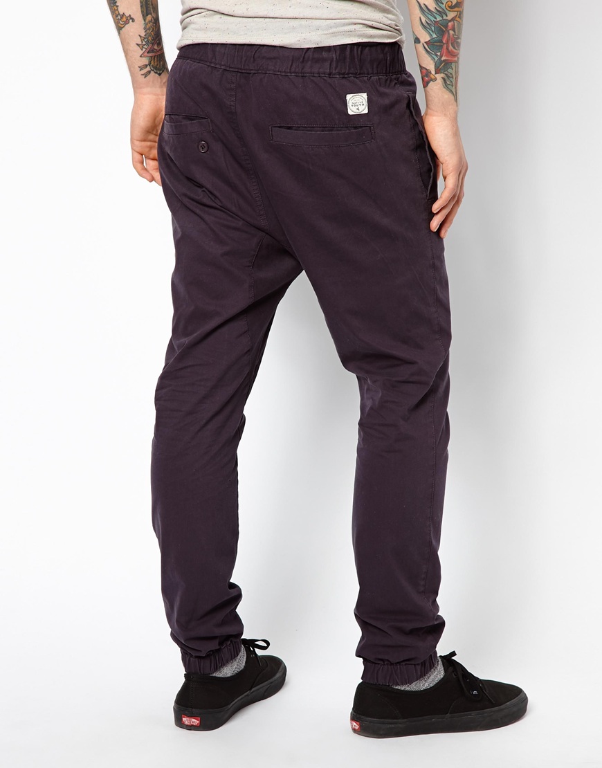 Lyst - Native Youth Chino Jogger in Blue for Men